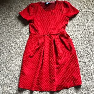 Red dress never worn